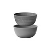 like-it (like-it) Colander & Bowl, Resin, Ф22.7 x Height 4.1