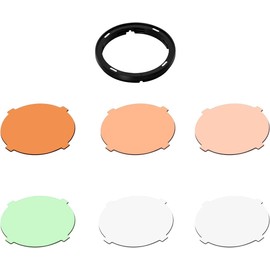Godox AK-R16 Color Filter for Godox H200R Round Flash Head V1 Flash Series V1-S/V1-N/V1-C/AD200 Pro, AD200