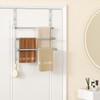 Over The Door Towel Rack,304 Stainless Steel Towel Rack with