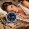 Alarm Clock with Bed Shaker, 3 Music Alarm Sounds, 3