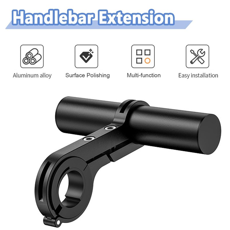 Mesee Bike Handlebar Extender Bicycle Handlebar Clamps Extension Mount Holder