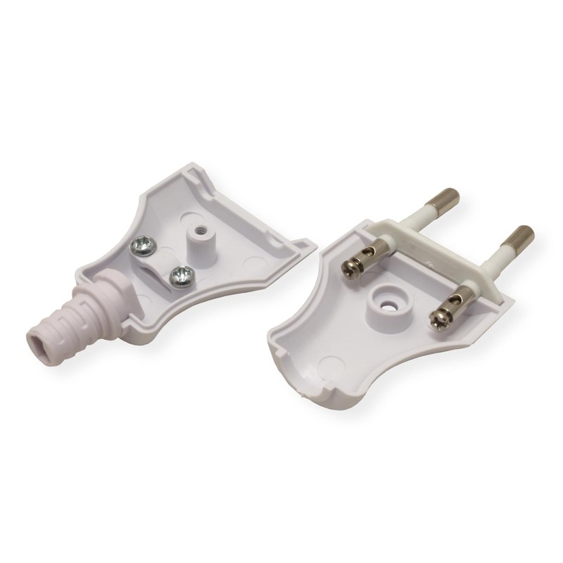 Bachmann, 900003, white, 1 piece Euro plug