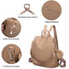 OLIVIA WONG Waterproof Theft Backpack for Women (13L), Convertible Backpack