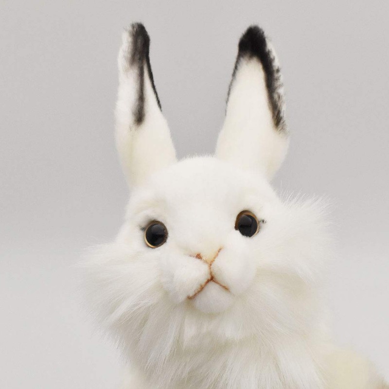 BH7156 HANSA シロウサギ ハンドパペット