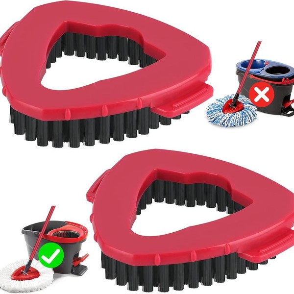 Microfiber Mop & Scrub Brush Refills For O-Cedar EasyWring 1