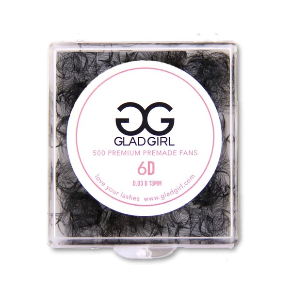 Off the Tray 6D Heat Bonded PreMade Fans D Curl