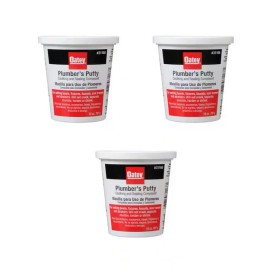 Oatey 14 oz. Plumber's Putty (3-Pack) – Seals Drains, Faucets & Fixtures