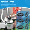 HOTUT Pool O-Rings Replacement Part for Intex 6 Pieces Pool
