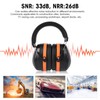 Noise Proof Earmuff Double Lining Head Ear Defender Noise Cancelling