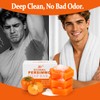Econail Persimmon Soap for Body Odor with Mesh, Natural Deodorant