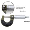 ZDNT Outside Micrometer 0-25 mm Micrometer Screw 0.01 mm Resolution