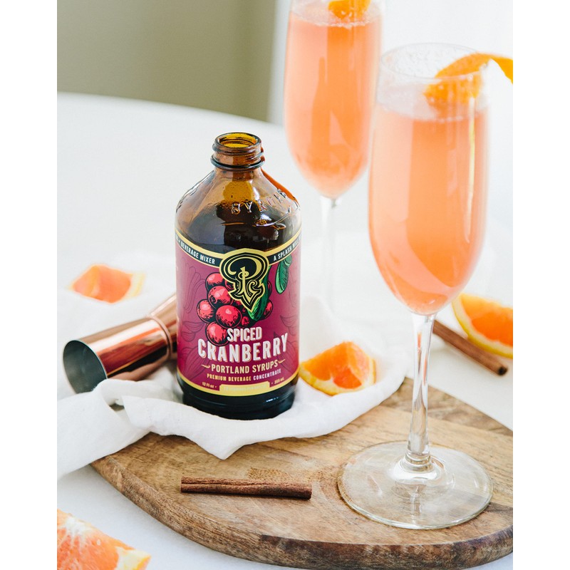 Portland Syrups Spiced Cranberry (Pack of 1)