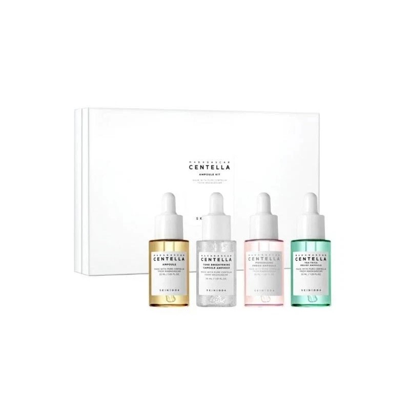 SKIN1004 Madagascar Centella Ampoule Kit Brightening Damaged Skin Pores Acne