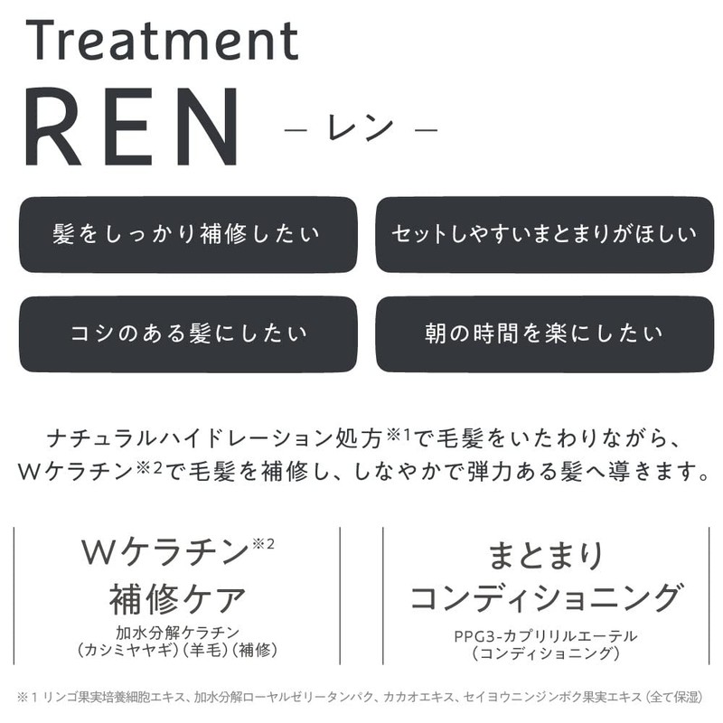 whews Ren Treatment 3.4 fl oz (100 ml)