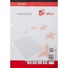 5 Star Office Analysis Pad Ruled 70gsm 8 Cash Column
