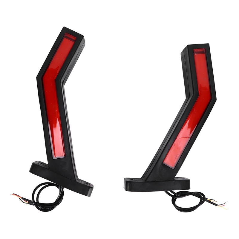 2pcs LED Side Marker Light IP67 Waterproof 12‑24V Indicator Lamp