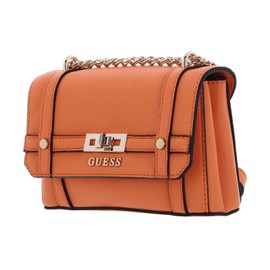 GUESS Emilee Mini Convertible Crossbody Flap Orange, orange