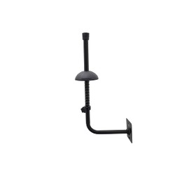 Gator Frameworks Recital Series Wall Hanger with Extra Long Post for Trombones, (GFW-TBONEHNGR-BLK)