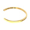 Ani LeDodi VeDodi Li in Hebrew Inspirational Stackable Gold Plated