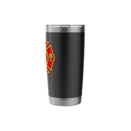 FIRE CHIEF Fire Truck Birthday Boy 6th Birthday Firefighter Stainless Steel Insulated Tumbler