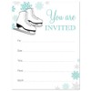 MyExpression.com 24 Ice Skating Fill in Invitations