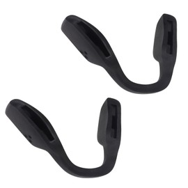 BLAZERBUCK Replacement Nose Pads Piece for Oakley Plazlink OX8601 Eyeglass - Standard Black + Black