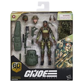 G.I. Joe 60th Anniversary Action Marine Sniper 6 Inch Figure with Accessories