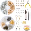 TBXqian Jewelry Findings Kit, 11pcs Jewelry Repair Tools Kit with