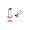 METALLIXITY 10pcs Rivet Hex Socket Head Nuts (M8x20mm) Nickel Plated