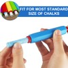 Chalk Holder, Pack of 10 Plastic Chalk Holders, Adjustable Chalk