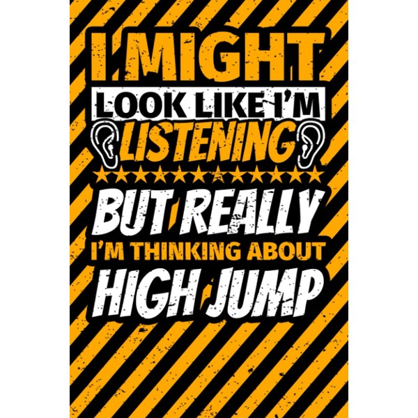 Notebook lined: I Might Look Like I'm Listening but Really