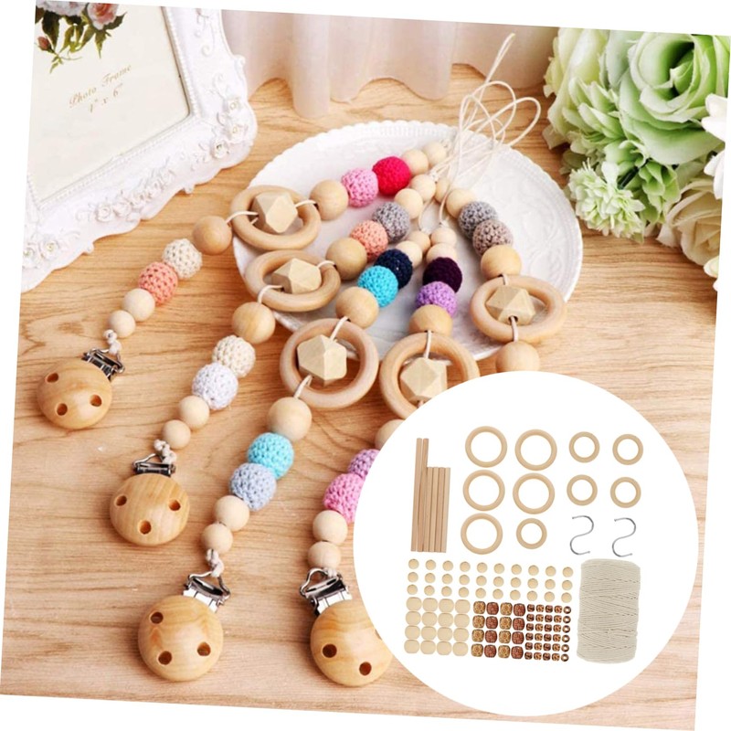 IWOWHERO 1 Set DIY Cotton Thread Material Hand Woven Macrame