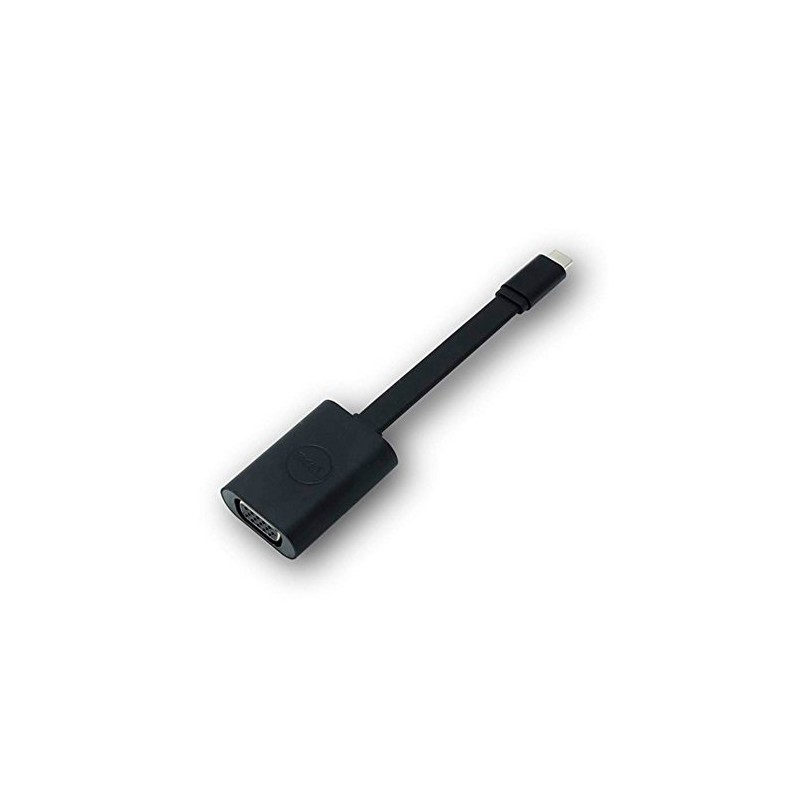Dell 470-ABNC USB Type C to VGA Adapter Black