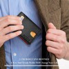 RUNBOX Slim Wallet for Men 15 Slots Ultra Large Capacity