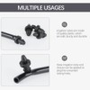 100 Pcs 1/4 Goof Drip Line Plugs Irrigation Black Barbed