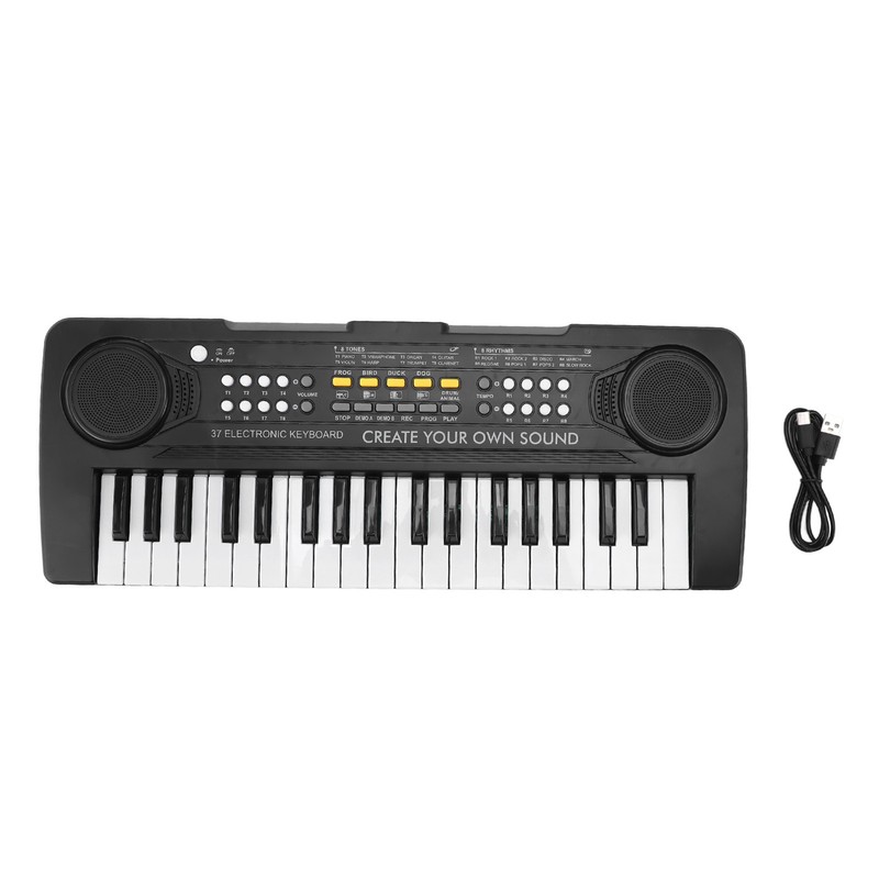 Electronic Piano Keyboard Portable Multifunctional Children 37 Keys Kid Keyboard