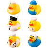 Tagaremuser Pack of 6 Bath Toys Baby Bath Duck Funny