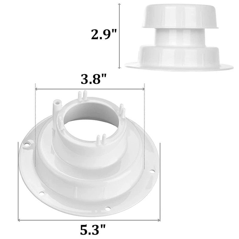 RV Plumbing Vent Caps, Camper Vent Cap Replacement for RV