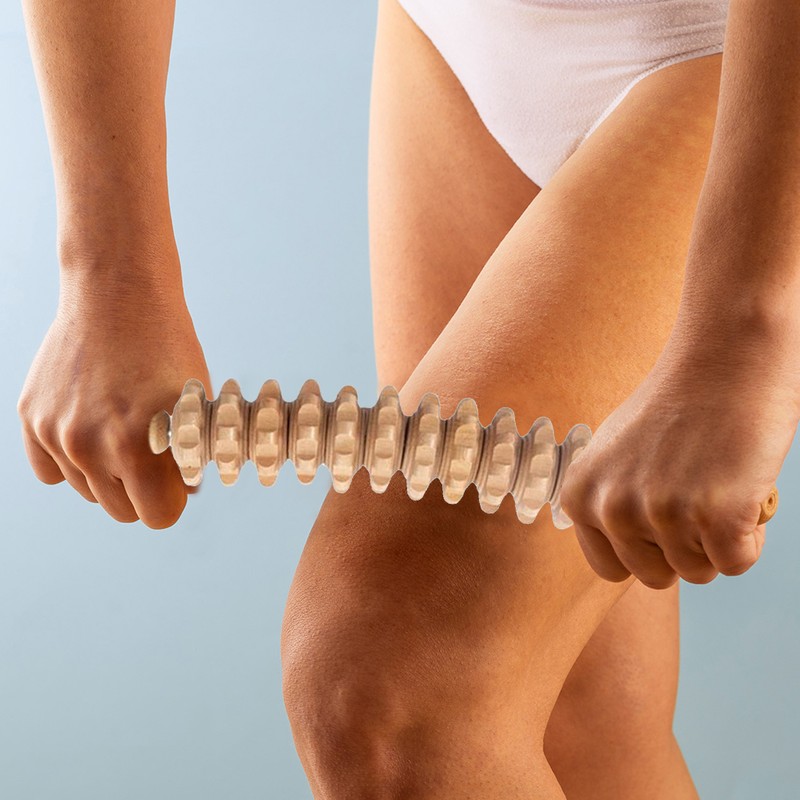 Wooden Massage Roller Massage Rod Massage Stick Body Roller with