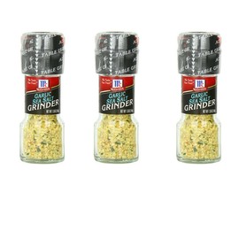 McCormick's Garlic Sea Salt GRINDER 1.58oz (3 Pack)