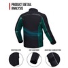 RIDEIRON Summer Motorcycle Jacket – Lightweight, Breathable Mesh, CE Armor,