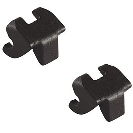 Gedotec Flap Fitting Retrofit Flap Holder Accessories Opening Angle Limiter Install Free Flap 1.7 | From 107° to 90° | Plastic Black | Pack of 2