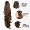 XIXISNOW Curly Ponytail Extension for Women 24'' Synthetic Heat Resistant