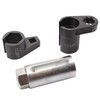 CCLIFE 3-Piece Lambda Sensor Key Lambda Sensor Nut Socket Wrench