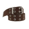 Zac's Alter Ego Adjustable Canvas Webbing Belt with 2 Row