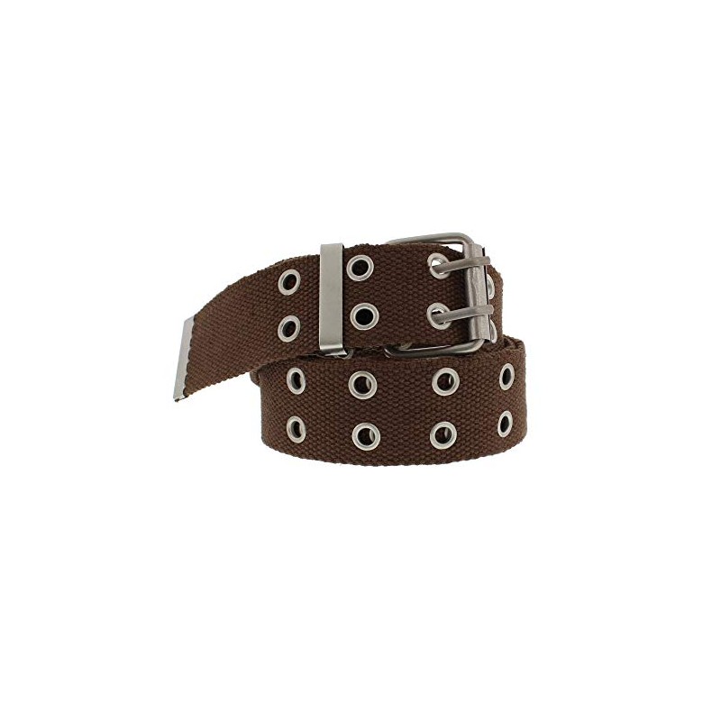 Zac's Alter Ego Adjustable Canvas Webbing Belt with 2 Row