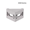 sourcing map Inside Corner Bracket Gusset, 35mm x 35mm for