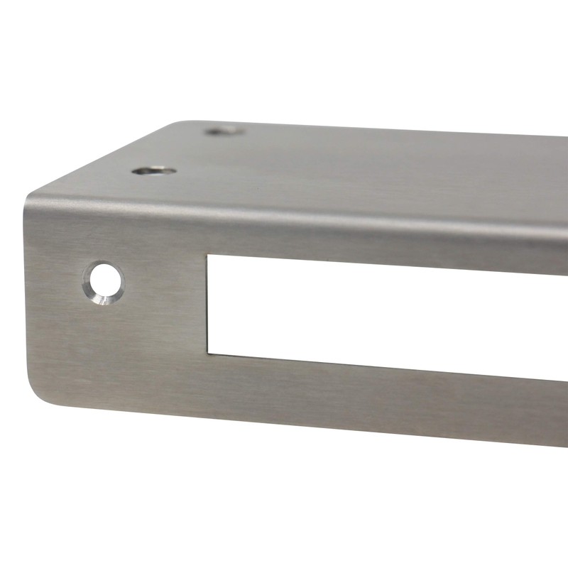 Stainless Steel Safety Strike Plate for Front Doors, Room Doors
