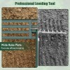 Heavy Duty 46 Inch Lawn Leveling Rake Steel Tines Garden