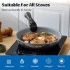 BEZIA Induction Cookware with Healthy Ceramic Coating, Nonstick Pots and